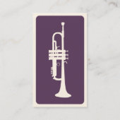 Carte De Visite trompette de mod (Dos)