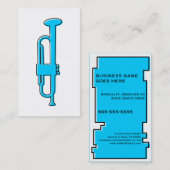 Carte De Visite trompette oddRex (Devant / Derrière)