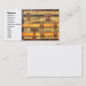 Carte De Visite Tronc antique (Devant / Derrière)