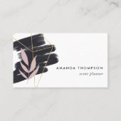 Carte De Visite Tronc géométrique tendance (Devant)