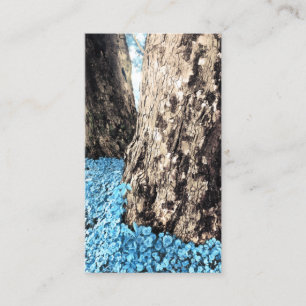 Carte De Visite troncs d'arbre