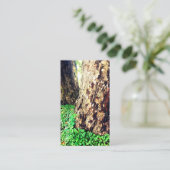 Carte De Visite troncs d'arbre (Debout devant)