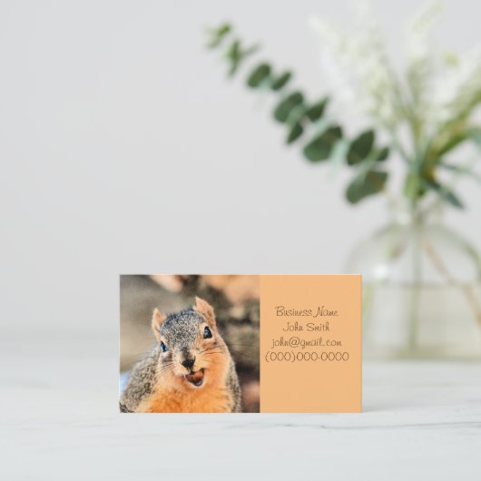 Carte De Visite Trop mignon (Debout devant)