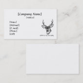Carte de visite / Trophée Deer (Devant / Derrière)