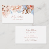 Carte de visite tropical (Devant / Derrière)