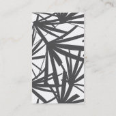 CARTE DE VISITE TROPICAL À CHAUD (Dos)