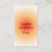 carte de visite tropical du soleil (Devant)