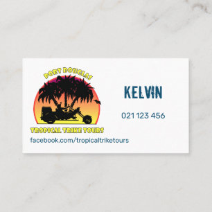 Carte De Visite Tropical Trike Tours