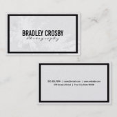 Carte De Visite Tropical | Variation (Devant / Derrière)