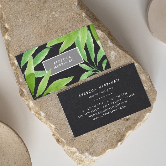 Carte De Visite Tropiques de minuit