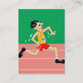 Carte De Visite Trotteur, M. Jeff Jogger (Dos)