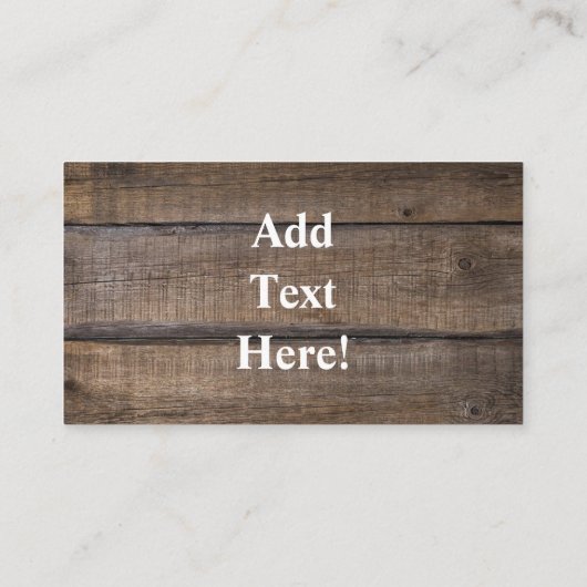 Carte De Visite Troupeau de buffles (Dos)