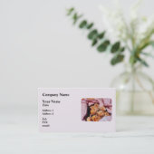 Carte De Visite Trous de donut sucrés (Debout devant)