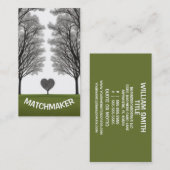 Carte De Visite Trouver un Matchmaker d'amour (Devant / Derrière)