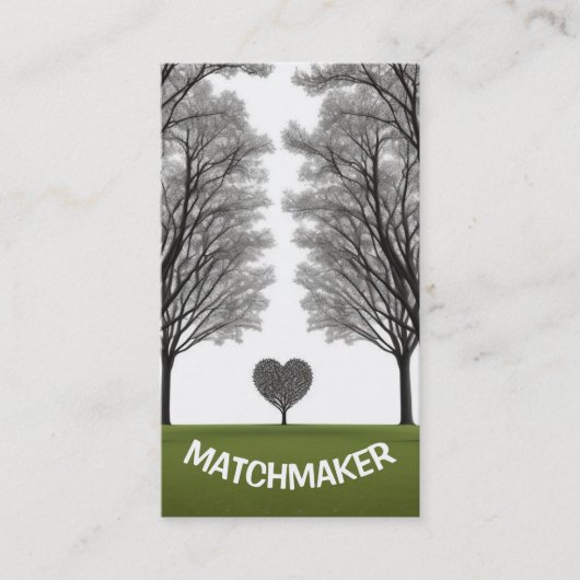 Carte De Visite Trouver un Matchmaker d'amour (Devant)