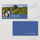 Carte De Visite Trouvez-moi sur facebook Update 2018 CC1036 (Devant / Derrière)