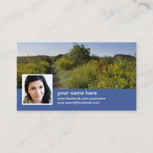 Carte De Visite Trouvez-moi sur facebook Update 2018 CC1036