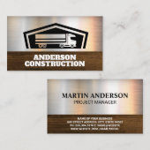 Carte De Visite Trucking Semi Driver | Goods Transport (Devant / Derrière)