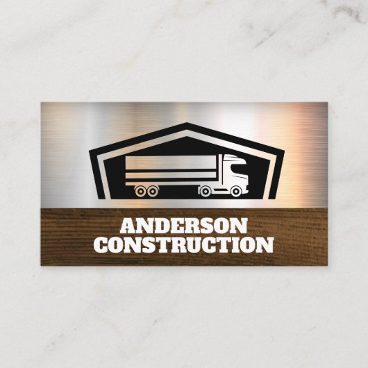 Carte De Visite Trucking Semi Driver | Goods Transport (Devant)