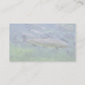 Carte De Visite Truite arc-en-ciel (Dos)