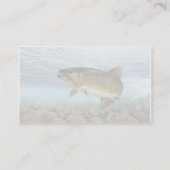Carte De Visite Truite, ruisseau (Dos)