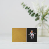 Carte De Visite Trump en prison (Debout devant)