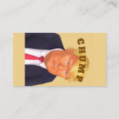 Carte de visite Trump/Trump l'imbécile (Dos)