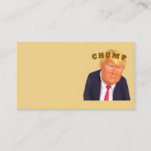 Carte de visite Trump/Trump l'imbécile (Devant)