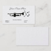 Carte De Visite Trumpet (Devant / Derrière)