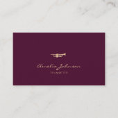Carte De Visite Trumpet Professionnel Brass Enseignant Bourgogne (Devant)