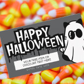 Carte De Visite Trunk ou traiter les fantômes Cool d'Halloween