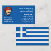 Carte De Visite Tsolias (Devant / Derrière)