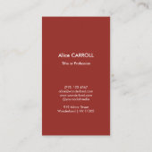 Carte De Visite Tsuchiya Koitsu - Neige au Sanctuaire Nezu - Code  (Dos)