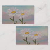 Carte De Visite Tu As Fait Ma Marguerite (Devant / Derrière)