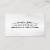 Carte De Visite Tubes de peinture | Peinture verte | Artiste (Dos)