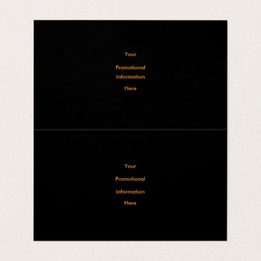 Carte De Visite Tubes de test (Intérieur déplié)