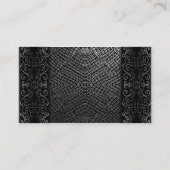 Carte De Visite Tuile argentée 196 de Chainmail (Dos)