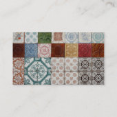 Carte De Visite Tuiles portugaises (Dos)