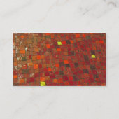 Carte De Visite tuiles rouges (Dos)