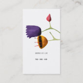 Carte de visite Tulip (Dos)