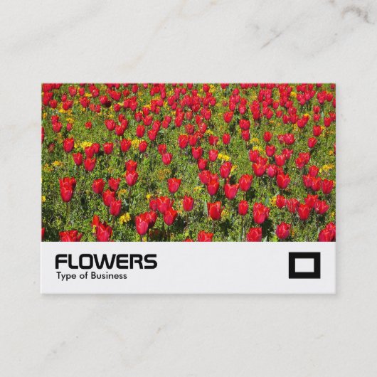 Carte De Visite Tulipes 02 (Devant)