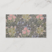 Carte De Visite Tulipes, marguerites et chèvrefeuille (Dos)