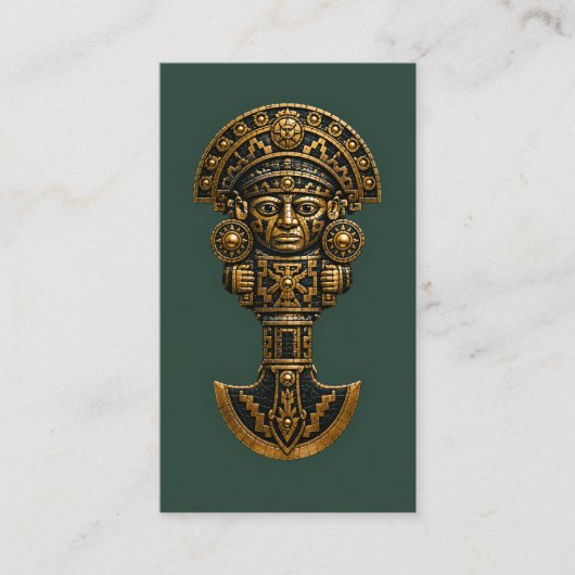 Carte De Visite Tumi Inca (Devant)