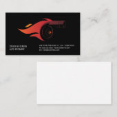 Carte De Visite Turbo Fire (Devant / Derrière)