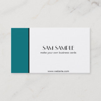 Carte De Visite Turquoise