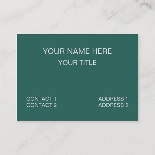 Carte De Visite Turquoise gris noir À damiers Motif (Dos)