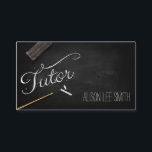 Carte De Visite Tuteur chalkboard<br><div class="desc">Tuteur chalkboard</div>