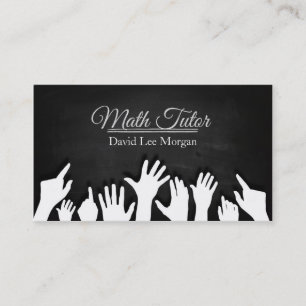 Carte De Visite Tuteur de mathématiques
