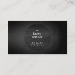 Carte De Visite Tuteur de tableau noir gris Tutor