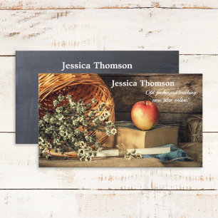 Carte De Visite Tuteur privé en ligne ou enseignant remplaçant